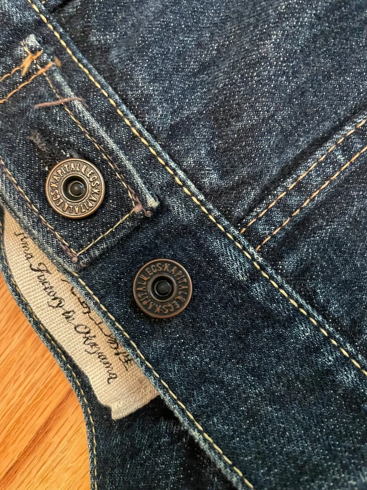 kapital type 3 selvedge denim jacket - Image 3 of 4