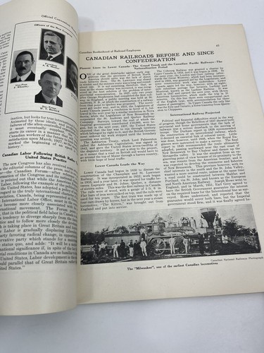 Canadian Railroad Employees Monthly - 1927 RARE BOOK - Trains - Picture 9 of 16