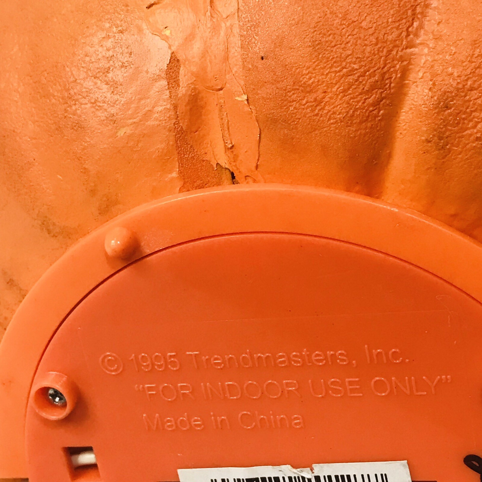 Vintage Halloween Trendmasters Foam Mold Jack O Lantern Pumpkin 1995 ...