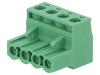2X EBHA-04-D Klemmleiste Abschaltbar 5,08Mm Wege: 4 Gerade Stecker 2,5Mm2 Adam T