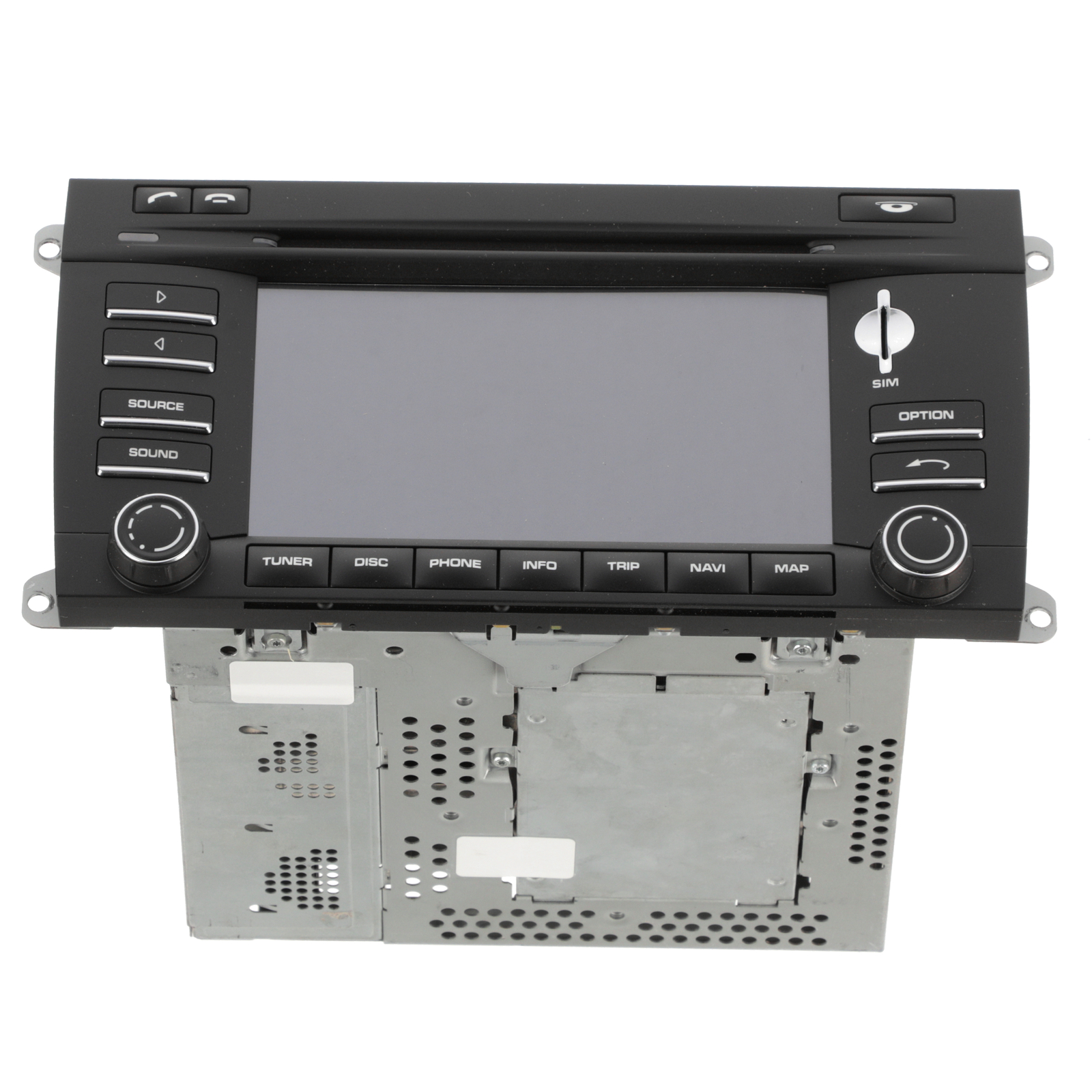 Unidad de control de radio/NAV multimedia para Porsche Cayenne 2007-2010 (P/N 955642971X)