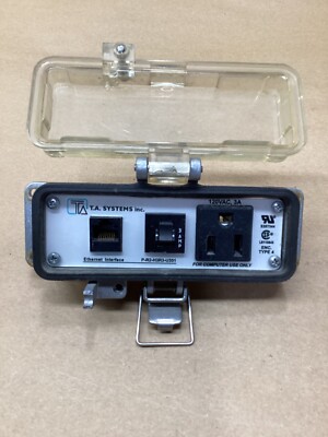 Auto-Plas Systems P-R2H3R3-U586 ETHERNET INTERFACE HOUSING #118L15
