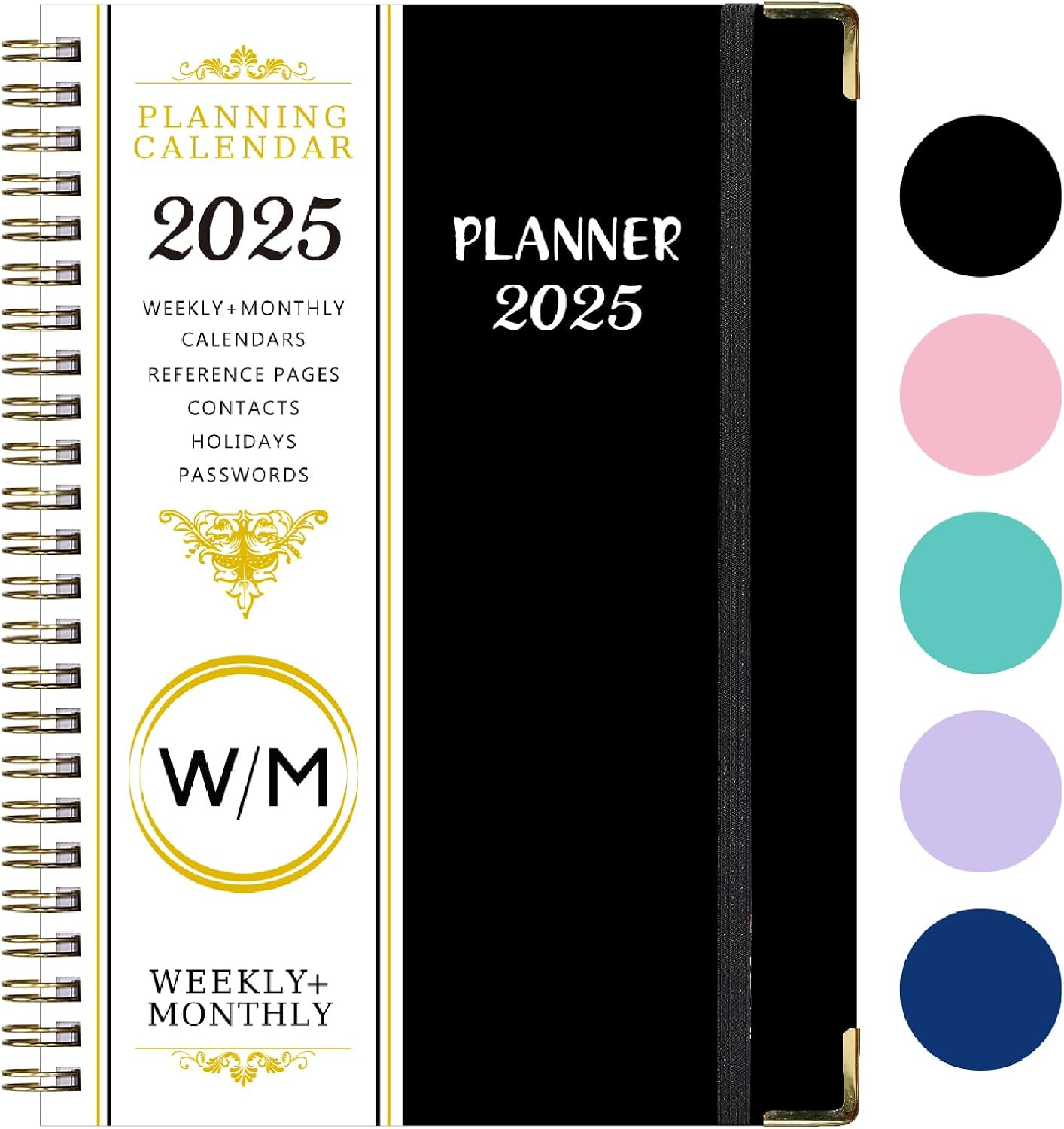 2025 Planner Weekly and Monthly,January 2025 - December 2025 (6.2