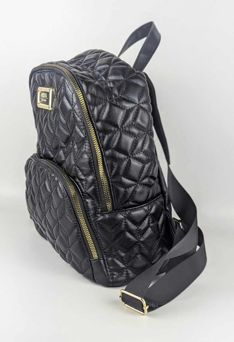 Vera New York Black Simone Quilted Dome Backpack NWT Quilted Dome Backpack - Universal Thread™ Black : Target main image 2