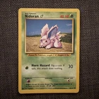 Pokémon TCG Nidoran 55/102 Base Set Regular Common WOTC 1999