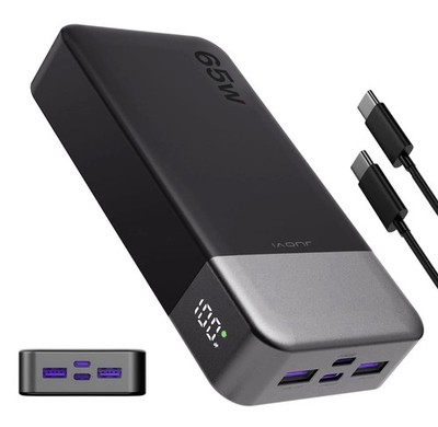 Power Bank 20000mAh 65W Fast Charging Portable External Battery Backup US