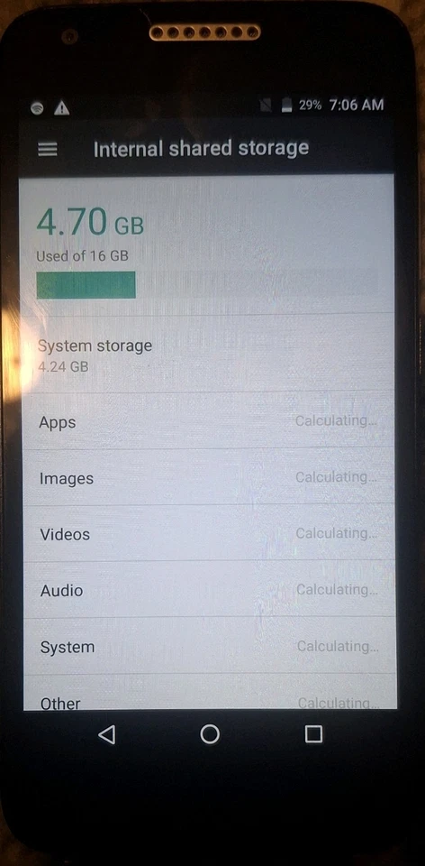 Alcatel ZIP TracFone 4G LTE Android Smartphone 16GB  5" IPS Display A577VL - Image 2 of 4