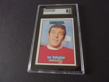 Ian Callaghan - A&BC Football Card 1970 - SGC 8 Graded - No A&BC Higher!