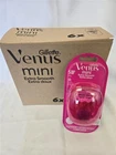 = Lot of 6 Gillette Venus Mini Extra Smooth 5 Blades On The Go With Compact Case
