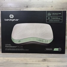 Bedgear Level 2.0 Performance Pillow 20 x26 In. New In Box. Made In USA