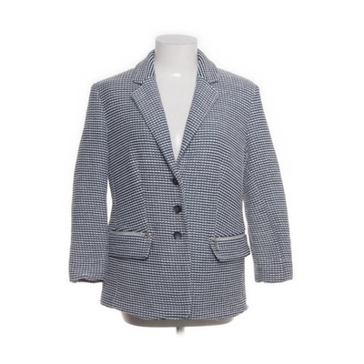 Walbusch, Blazer, Größe: 42, Weiß/Blau, Baumwolle/Polyester/Viskose #YJQ