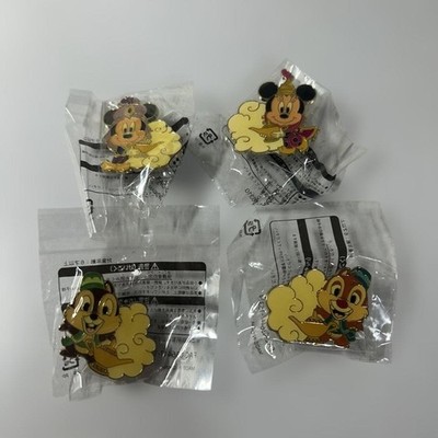 Mickey Minnie Chip Dale Pin Anstecker 4er Set