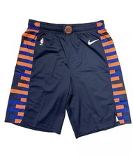 NBA Nike New York Knicks Authentic Game Shorts XL 40 Player Issued City Edition