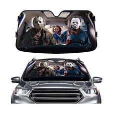 Horror Movie Character Windshield Sun Shade for Car SUV Truck 55x30 inches ,...