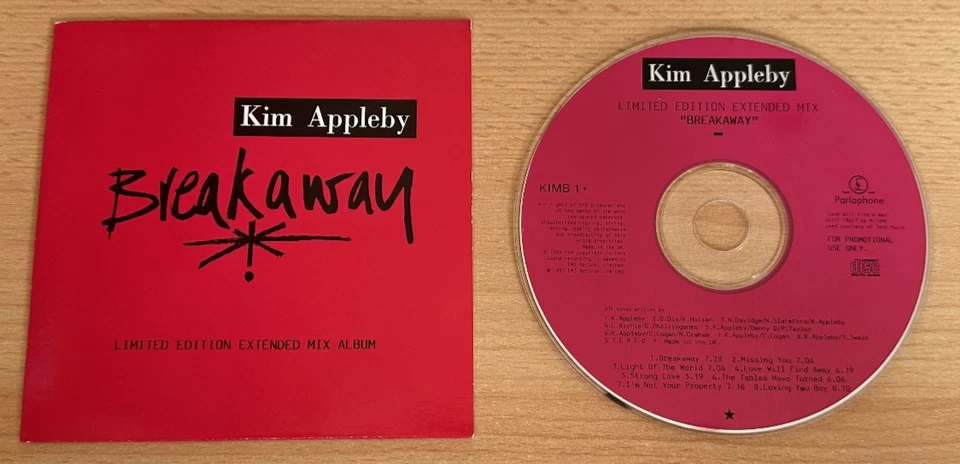 Kim Appleby – Breakaway - Extended Mix Album - (Maxi CD) - Must have - Bild 2 von 4