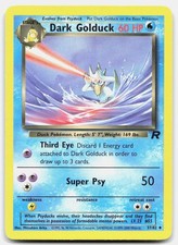 Dark Golduck 37/82 Uncommon Team Rocket Pokemon Unlimited Lightly Played
