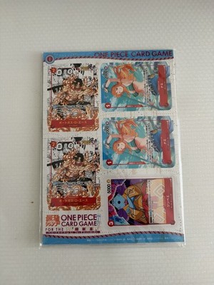 One Piece Card Game Promo Mini Karten 25 Set Saikyo Jump Mai 2023 Ace Nami