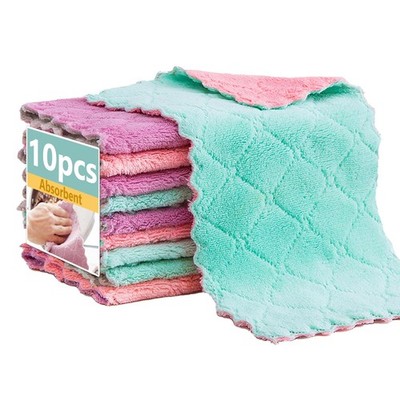 Microfiber Cleaning Cloths - Super Absorbent, Streak-Free & Lint-Free Towels ...