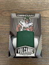 2020 Panini Obsidian #VM-35 La'Mical Perine Volcanic Material #/100
