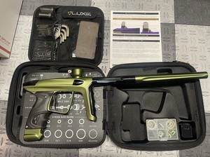 DLX Luxe TM40 Paintball Marker Upgrades Olive Dust / Gloss Black 