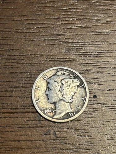 1925 Mercury Dime VG