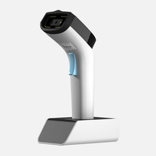 NETUM Wireless Hybrid RFID 2D Barcode Scanner, UHF 2D, White
