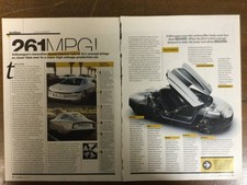 Misc 5016 Article Volkswagen Innovative diesel electric hybrid XL1 Concept 2 pg