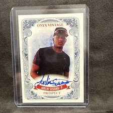 Jarlin Susana 2021 ONYX VINTAGE AUTHENTIC PROSPECT AUTO #VAJS /275