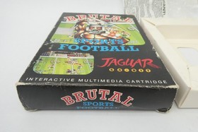 Atari Jaguar Brutal Sports Football CIB Complete w/ Manual & Tray Boxed