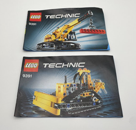 LEGO Technic Crawler Crane 9391 - Complete w/ Manual