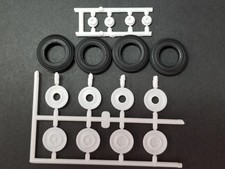 1950 Chevrolet 3100 Wheels Tires For Amt 125 Model Kit 50 Chevy Truck