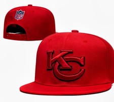 Kansas City Chiefs SnapBack Hat Red Adjustable Fit Fast Ship