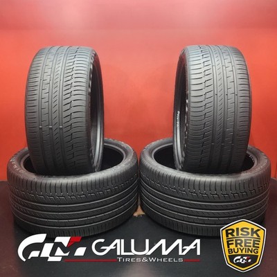 Set of 4 Tires Continental PremiumContact 6 XL 275/35R22 & 315/30R22 BMW #90156