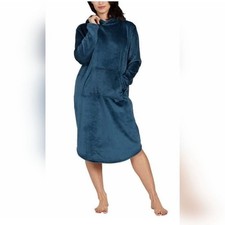 32 DEGREES Heat Women's Hooded Cozy Plush Sleep Lounger size S/M