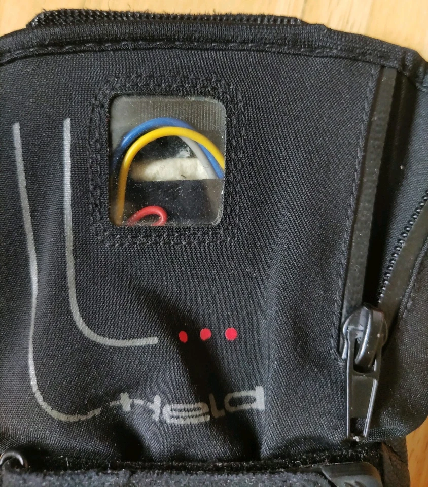 Motorradhandschuhe Held Gr. 8 M Schwarz Gore-Tex Wind Stopper TOP Zustand Leder - Bild 4 von 4