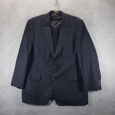 VTG Brooks Brothers Blazer Mens 44 Blue Wool Made In USA Union 90s