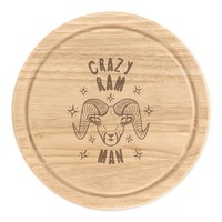 VerrüCkte Ram Mann Stars Rund Zerkleinern KäSebrett Lustig Tiere