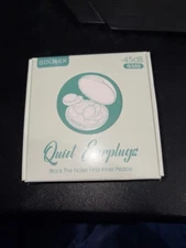 GOLDREX Reusable Noise Cancelling Ear Plugs -45 Db with Case NEW SEALED
