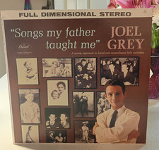 Joel Grey - Songs My Father Taught Me. Capitol Records Vinyl/LP Joel Grey - Songs My Father Taught Me. Capitol Records Vinyl/LP