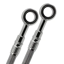 Stainless Steel Front Brake Line Kit - 2 Lines GBrakes FK003D97-2