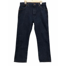 Wrangler Mens Size 36 x 30 Jeans Straight Leg Denim Jeans 13MWZ Cowboy Western