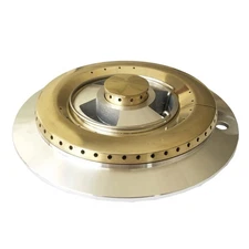 BBQ Grill Side Burner Head Replacement Parts for Single and Double Side Burne...