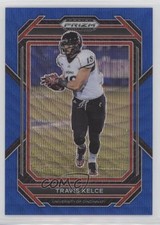 2023 Panini Prizm Draft Picks Blue Wave Prizm /249 Travis Kelce #95 0j5z