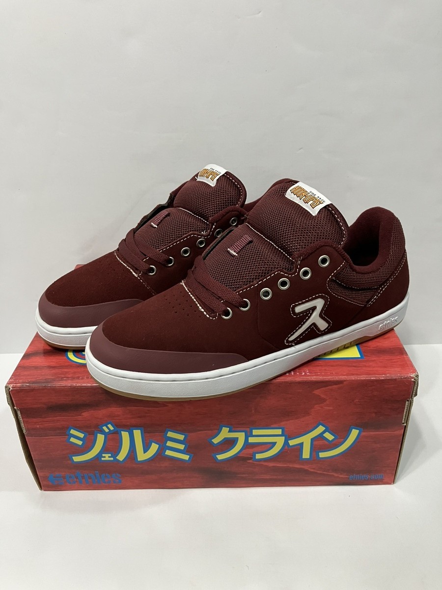 Etnies Marana x Hook-Ups Skateboards - Skate Shoe - Burgundy 
