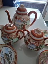 Japanese Kutani Tea Set And Odd Peices