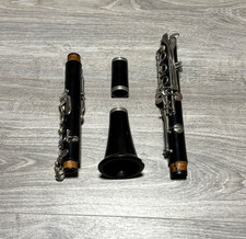 Vintage Selmer USA 1400 Clarinet Sold As Is For Parts Chipped Black