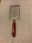 Vintage Ecko Tomato~Cheese Slicer ~  Red Wooden Handle  11” — photo 1