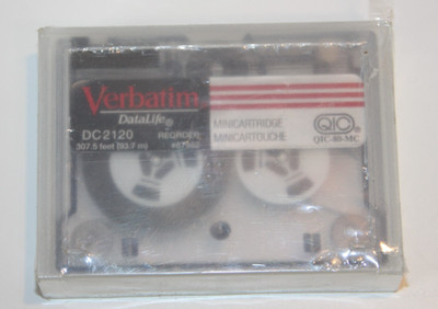 Verbatim DataLife Minicartridge DC2120 QIC-80-MC    NEU in Folie