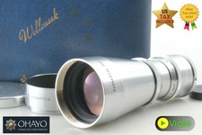N MINT Wollensak 6Inch f/4.5 Telephoto Raptar Camera C Mount Lens From JAPAN