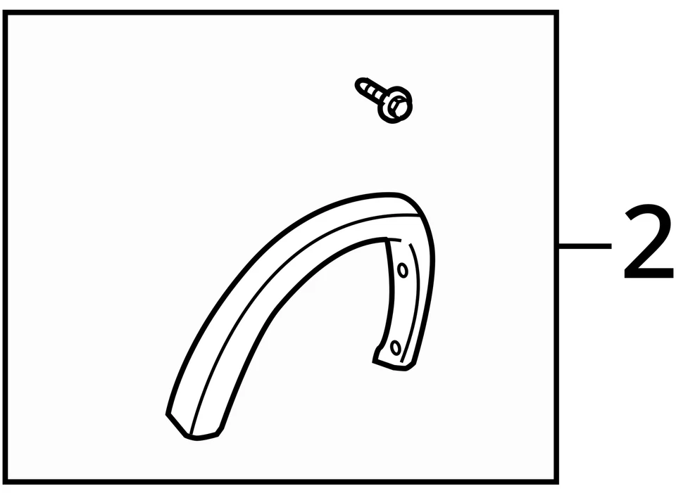 Alargador de para-lama traseiro direito cabine estendida Toyota Tundra 2000-2006 - Imagem 4 de 4